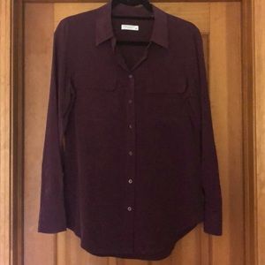 Equipment Classic Button Up Blouse